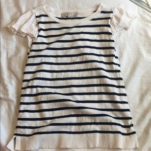 Loft striped top Xs